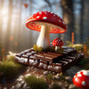 Yumz Amanita Muscaria Mushroom Chocolate Bar | White Shroom Chocolate