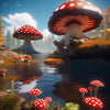 Yumz Amanita Muscaria Mushroom Chocolate Bar | White Shroom Chocolate