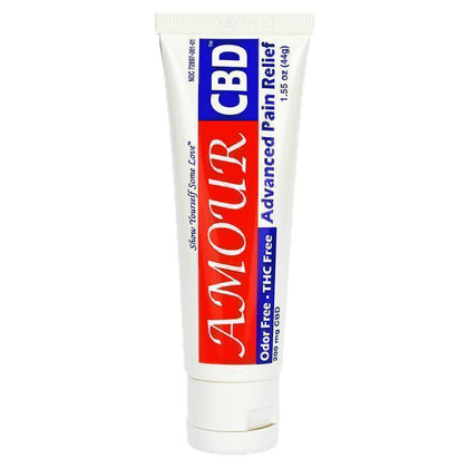 AmourCBD - CBD Topical - Pain Relieving Cream - 1.55oz-buy-CBD-online