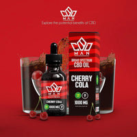 CBD MAN - CBD Oil - Cherry Cola - 1000mg-buy-CBD-online