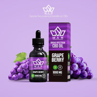 CBD MAN - CBD Oil - Grape Berry - 1000mg-buy-CBD-online