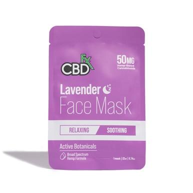 CBDfx - CBD Face Mask - Lavender - 50mg-buy-CBD-online