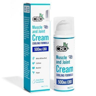 CBDfx - CBD Topical - Muscle & Joint Cooling Cream - 500mg-1000mg-buy-CBD-online