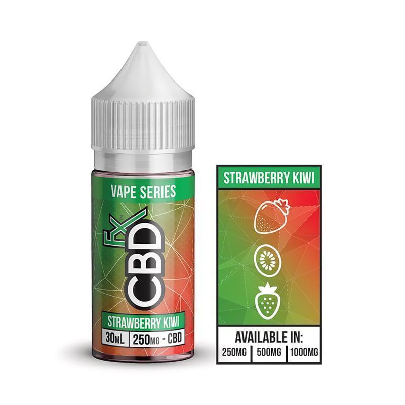 CBDfx - CBD Vape Juice - Strawberry Kiwi - 250mg-1000mg