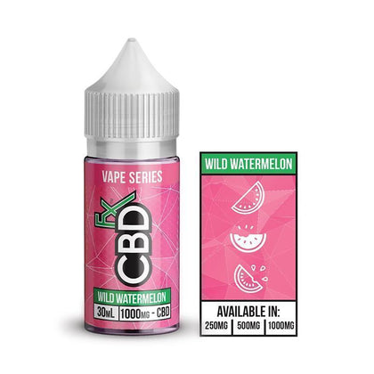 CBDfx - CBD Vape Juice - Wild Watermelon - 250mg-1000mg-buy-CBD-online