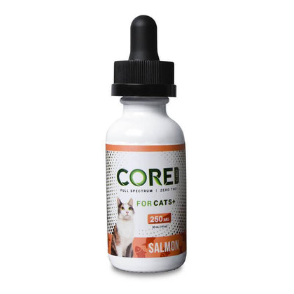 Core CBD - CBD Pet Tincture - Salmon Flavor Cat Oil – 250mg-buy-CBD-online