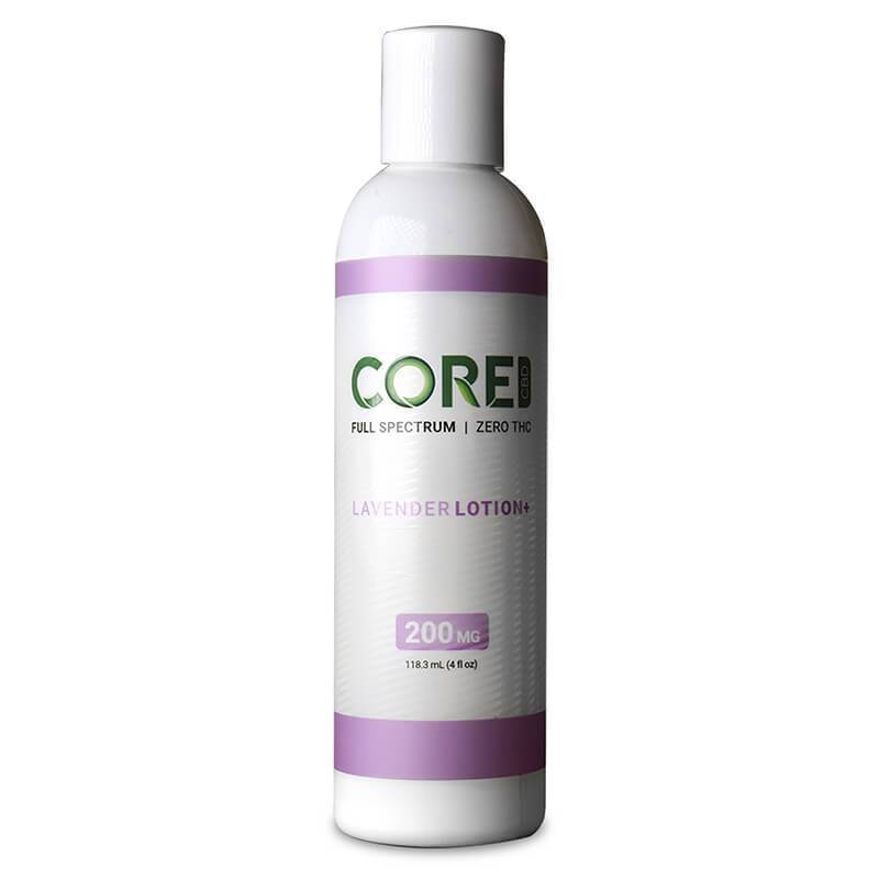 Core CBD - CBD Topical - Lavender Body Lotion - 200mg