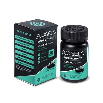 Eco Sciences - CBD Soft Gel - ECOGELS 30 Count - 25mg-buy-CBD-online