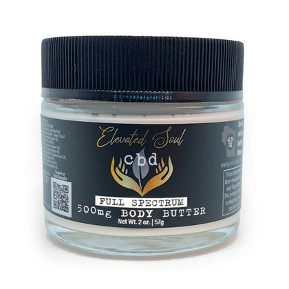 Elevated Soul - CBD Topical - Full Spectrum Body Butter - 500mg-buy-CBD-online