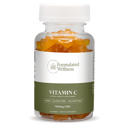 Formulated Wellness - CBD Edible - Gummies - Vitamin C - 5mg-buy-CBD-online