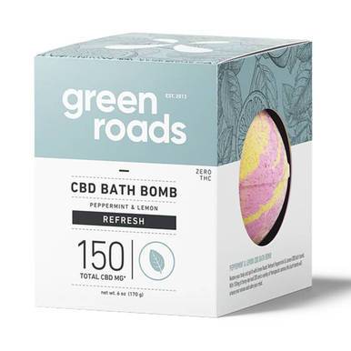 Green Roads - CBD Bath - Refresh Bath Bomb - 150mg-buy-CBD-online