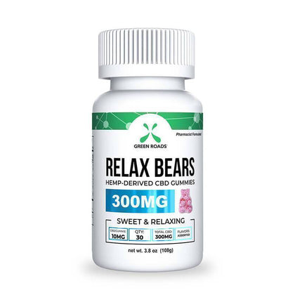 Green Roads - CBD Relax Bears - 300mg-buy-CBD-online