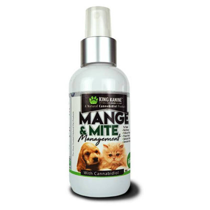 King Kalm - Pet Topical - Mange & Mite Management Spray-buy-CBD-online