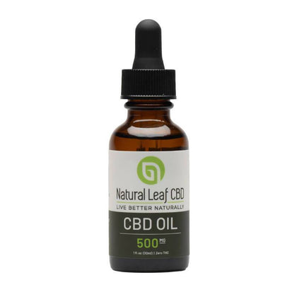 Natural Leaf CBD - CBD Tincture Oil - 500mg-1500mg-buy-CBD-online