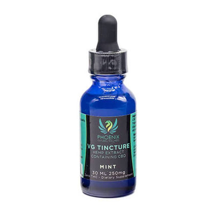 Phoenix Natural Wellness - CBD Tincture - Mint - 250mg-1000mg-buy-CBD-online