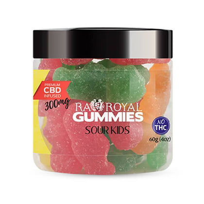 RA Royal CBD - CBD Edible - Sour Kids Gummies - 300mg-1200mg-buy-CBD-online