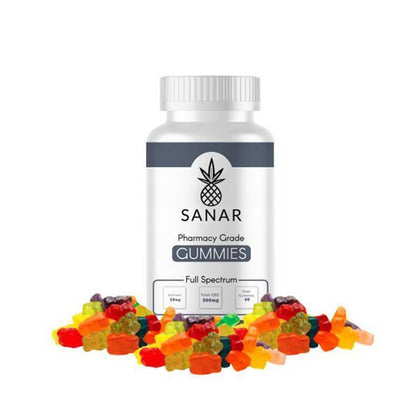 Sanar - CBD Edible - Full Spectrum Gummies - 10mg-30mg-buy-CBD-online