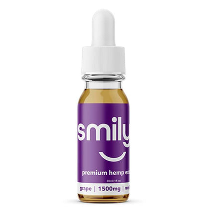 Smilyn - CBD Tincture - Grape - 500mg-1500mg-buy-CBD-online