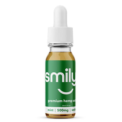 Smilyn - CBD Tincture - Mint - 500mg-1500mg-buy-CBD-online