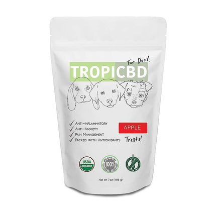 TropiCBD - CBD Pet Edible - Apple Dog Treats - 4mg-buy-CBD-online
