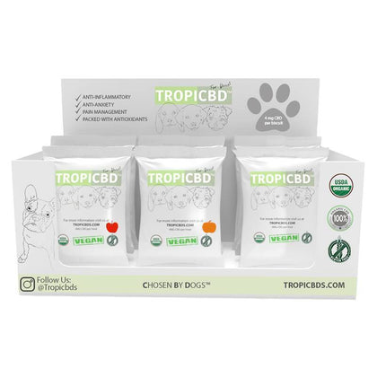 TropiCBD - CBD Pet Edible - Sample Box Dog Treats - CBD Pet Product - 4mg-buy-CBD-online