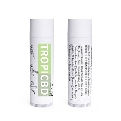 TropiCBD - CBD Topical - Lip Balm - 15mg-buy-CBD-online