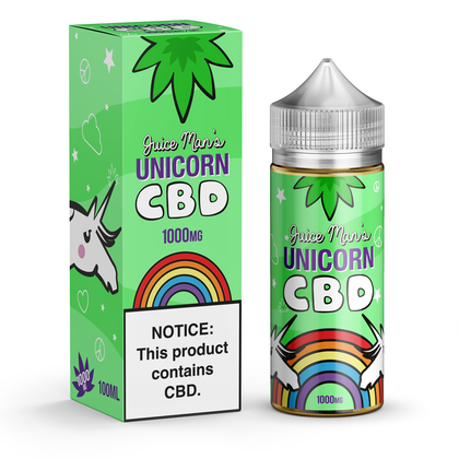 Unicorn CBD Vape Juice 1000mg - Juice Man-buy-CBD-online